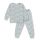 Sense Organics Pyjama 2529216-987004 Blümchen&Hasen Icegrey