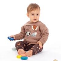 Sense Organics Baby Sweater ROONAY 2522110-800037 Tiere...