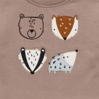 Sense Organics Baby Sweater ROONAY 2522110-800037 Tiere Nougat