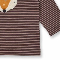 Sense Organics Baby LA-shirt Elan gestreift Fuchs 2522108-891011 braun