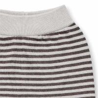 Sense Organics Baby-Strickhose Pablo 2527110-891015 Creme-Braun gestreift
