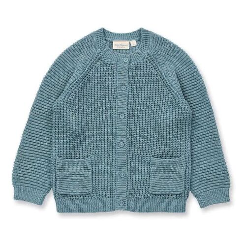 Sense Organics Strickweste Tulia 2527216-500078 sage melange blau