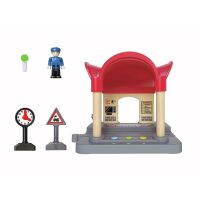 Hape Bahnhof mit Durchsagefunktion