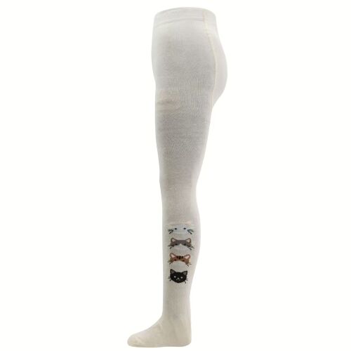 Ewers Strumpfhose Katzen 1520252-1306 Elfenbein/Creme
