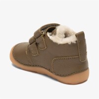 Bisgaard Barfuß-Winter-Lauflerner Carter lamb 24113.225-2080 khaki mit Fell