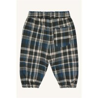 Hust & Claire Baby-Stoffhose Tobby 31227-3461 gefüttert grün-blau-beige kariert