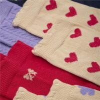 Minymo Socken 5er-Pack Herzen und Maschen 6022-400...