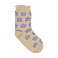 Minymo Socken 5er-Pack Herzen und Maschen 6022-400 Beige/Rot/Lila/Navy