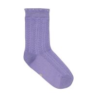 Minymo Socken 5er-Pack Herzen und Maschen 6022-400 Beige/Rot/Lila/Navy
