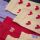 Minymo Socken 5er-Pack Herzen und Maschen 6022-400 Beige/Rot/Lila/Navy