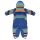 Villervalla Winteroverall Atlas 712AW Orange/Blau/Grün gestreift