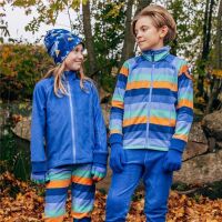 Villervalla Fleece-Jacke Atlas 812AW gestreift -...