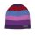 Villervalla Beanie gefüttert 311AW Himalaya lila/rosa/rot gestreift