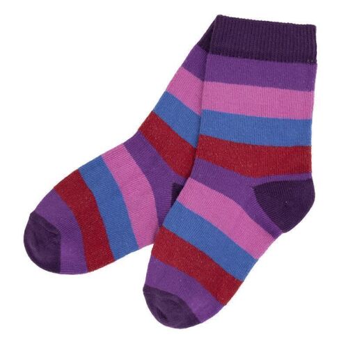 Villervalla Socken gestreift Himylaya 301AW