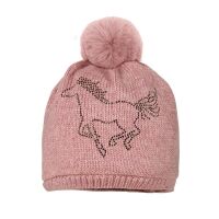 Maximo Bommelmütze Pferd rosa 53573-134100