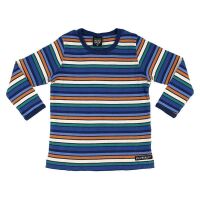 Villervalla Langarm Rib T-Shirt 242ME Pacific...
