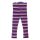 Villervalla Leggings Rib 243ME Grape lila/blau/weiß gestreift