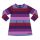 Villervalla Langarm-Kleid 125AW Himalaya lila/rot/rosa gestreift