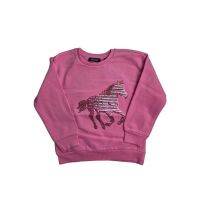 Blue Seven Sweater 764697 Fb.4180 Rosa mit Glitzerpferd