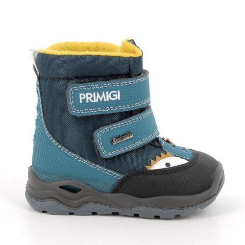 Primigi Winterstiefel Tex mit 2 Klett 8863522 Aqua/Orange Tier