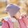 Maximo Beanie gefüttert 53573-161876 Fb.75 Lila mit glitzer Herzen