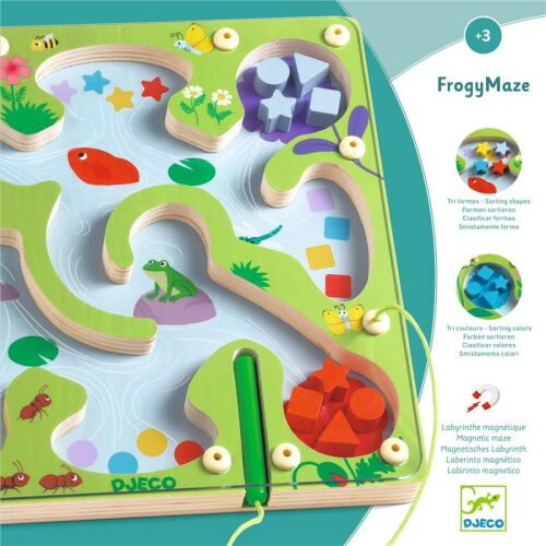 Djeco FroggMaze Magnetspiel