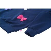 Someone Sweater Talia-SG-16-D Navy mit bunten Maschen
