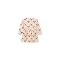 Someone Langarm-Kleid Deery-SG-52-A beige mit Rehen