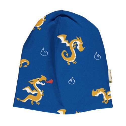 Maxomorra Beanie Dragon DX066-S068 Blau