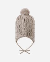 Reima Baby-Strickmütze Nunavut 5300065B-0760 Graubeige