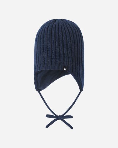 Reima Baby-Strickmütze zum Binden Myssytys 5300324A-6980 Navy