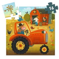 Djeco Puzzle Traktor16 Teile
