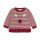 Minymo Strickpullover Rentier 114167-4988 Rot-Weiß gestreift