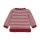 Minymo Strickpullover Rentier 114167-4988 Rot-Weiß gestreift