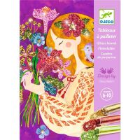 Djeco Flitterbilder/Paillettenbilder - Blumenduft