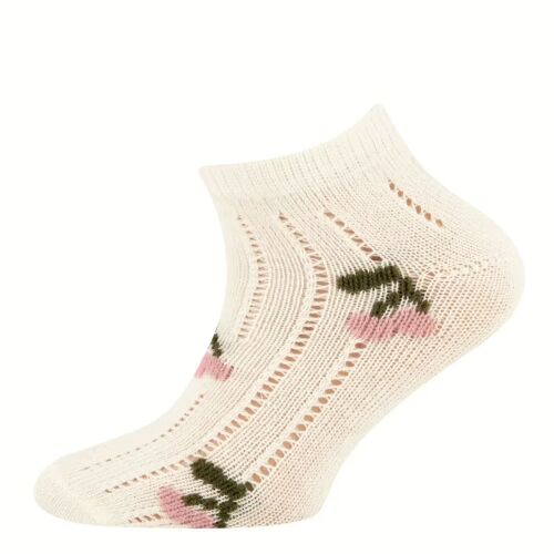 Ewers Sneakersocken Kirschen 201422-1901 weiß