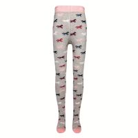 Ewers Strumpfhose Pferde 901018-7900 Grau-Rosa