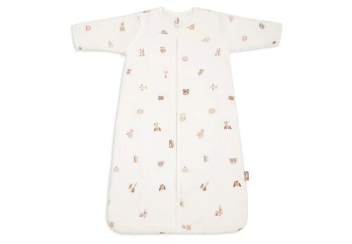 Jollein Baby-Schlafsack mit abnehmbaren Ärmeln Animal Friends creme