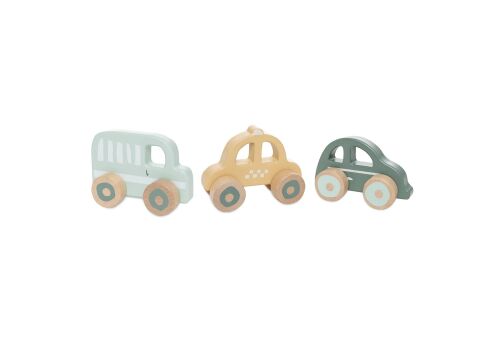 Jollein Holzautos 3-Pack 68098