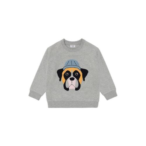 Hust & Claire Sweater Sejer Hund 11090-1212 Grau