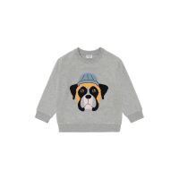 Hust & Claire Sweater Sejer Hund 11090-1212 Grau
