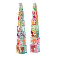 Djeco Stapelpyramide Wald Blocks 8507