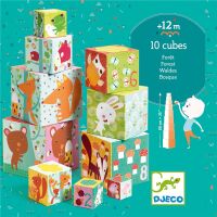 Djeco Stapelpyramide Wald Blocks 8507