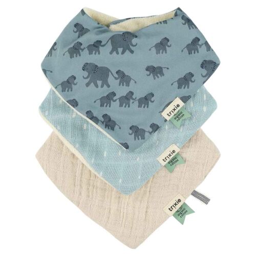 Trixie Bandana Lätzchen 3-pack Mix Enchanting Elephant 98-025