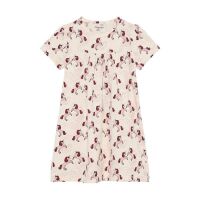 Minymo Kurzarm Nachtkleid 124274-2605 Einhörner Creme