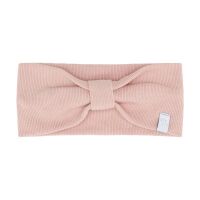 Minymo Stirnband gerippt 164215-5309 Rosa