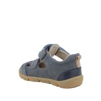 Primigi Barfuß-Sandale Decon 2 Klett 1404222 Leder Blau