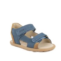 Primigi Barfuß-Sandale Leder mit 2 Klett 1416600...