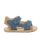Primigi Barfuß-Sandale Leder mit 2 Klett 1416600 Blau/Beige