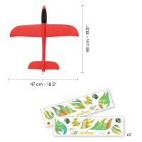 Djeco Segelflugzeug rot